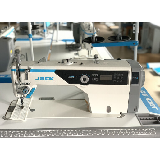 Masina de cusut liniar JACK A5E si stand cu roti