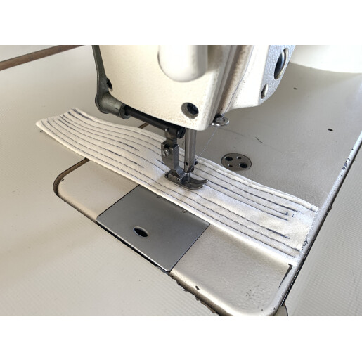 Masina de cusut liniar cu transport ac material,automata Juki DLN-9010A-SH