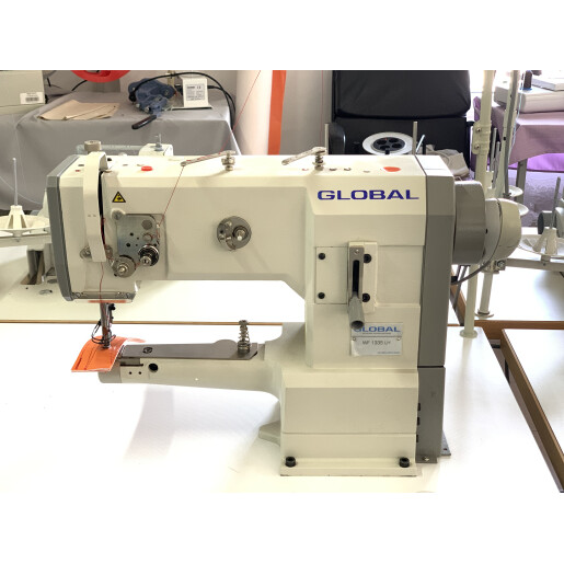 Masina de cusut cu 1 ac si triplu transport cu brat cilindric GLOBAL WF-1335 LH