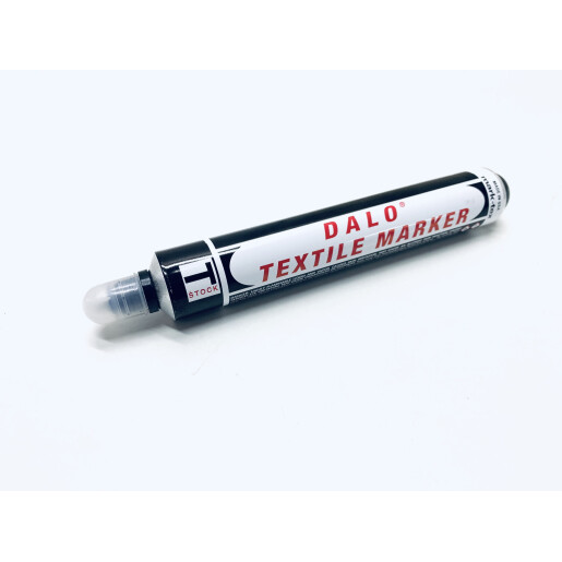 Marker permanent cu varf metalic pentru materiale textile dalo Negru – Italy