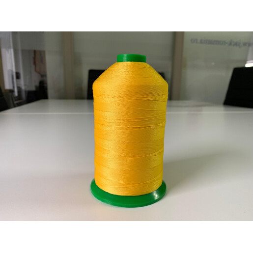 Ata de cusut piele SMAFIL MODA 20/3, Galben 114, 2300 mt.