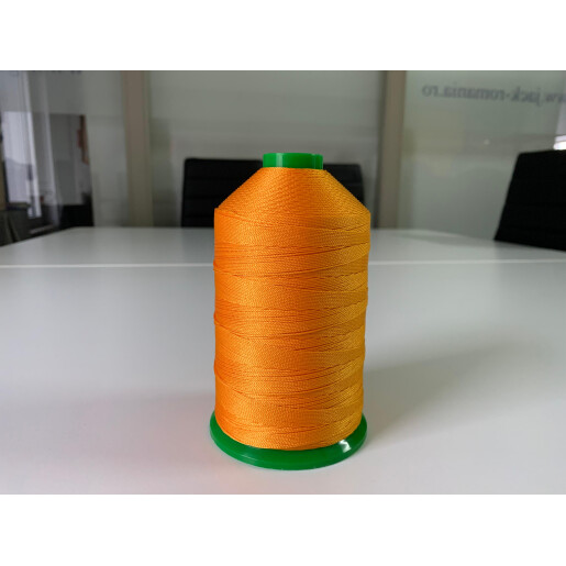 Ata de cusut piele SMAFIL MODA 10/3 Portocaliu 252, 1150 mt.