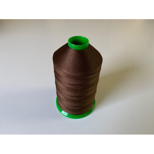 Ata de cusut piele SMAFIL MODA 10/3 Maro 107, 1150 mt.