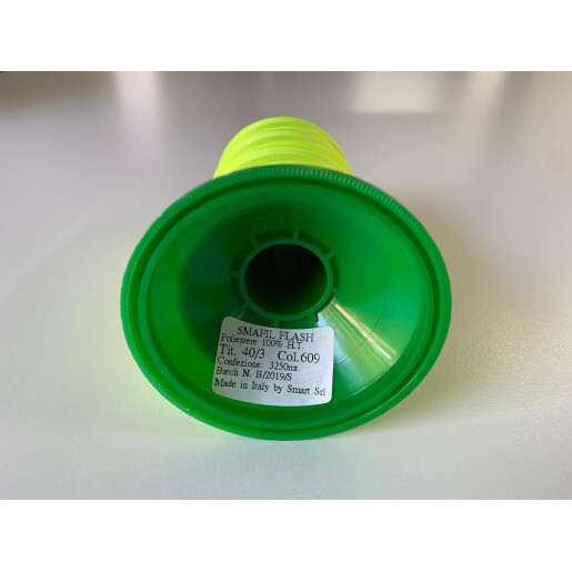 Ata de cusut piele SMAFIL MODA 40/3, Neon 609, 3250 mt.