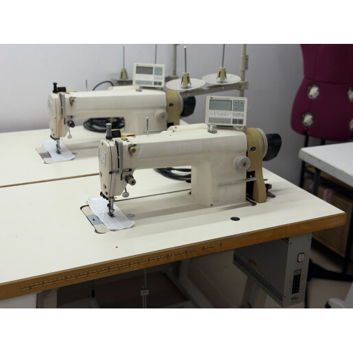 Masina de cusut liniara Global /Juki automata pentru materiale de grosime medie