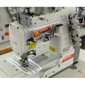 Masina pentru cusatura de acoperire, plana, cu 3 ace si 5 fire Siruba F007K-W122-364