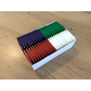 Creta cerata color pentru croitorie - 48 buc/cutie – Italia