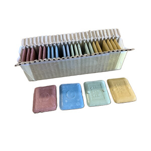 Creta color pentru croitorie - 25 buc/cutie- Italia
