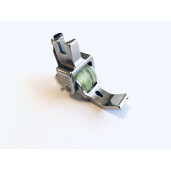 Piciorus presor cu canal dreapta pentru aplicat cheder 1/8''- 3,18 mm, rola si surub presare