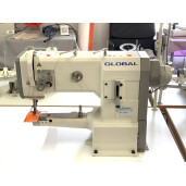 Masina de cusut cu 1 ac si triplu transport cu brat cilindric GLOBAL WF-1335 LH