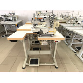Masina de acoperire pentru cusut tiv cu rihtuire si brat cilindric SIRUBA C007KD-W812-364 