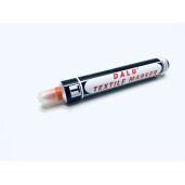 Marker permanent cu varf metalic pentru materiale textile dalo Portocaliu – italy