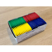 Creta cerata color pentru croitorie - 48 buc/cutie – Italia (galben-verde-rosu-albastru)